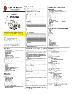 convoy operations smart card|army smart card tactical pdf.